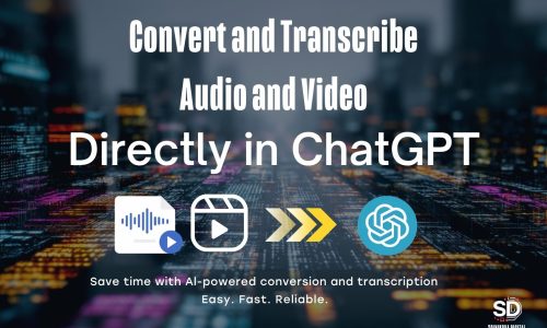 How to Convert and Transcribe Audio and Video Formats Directly in ChatGPT